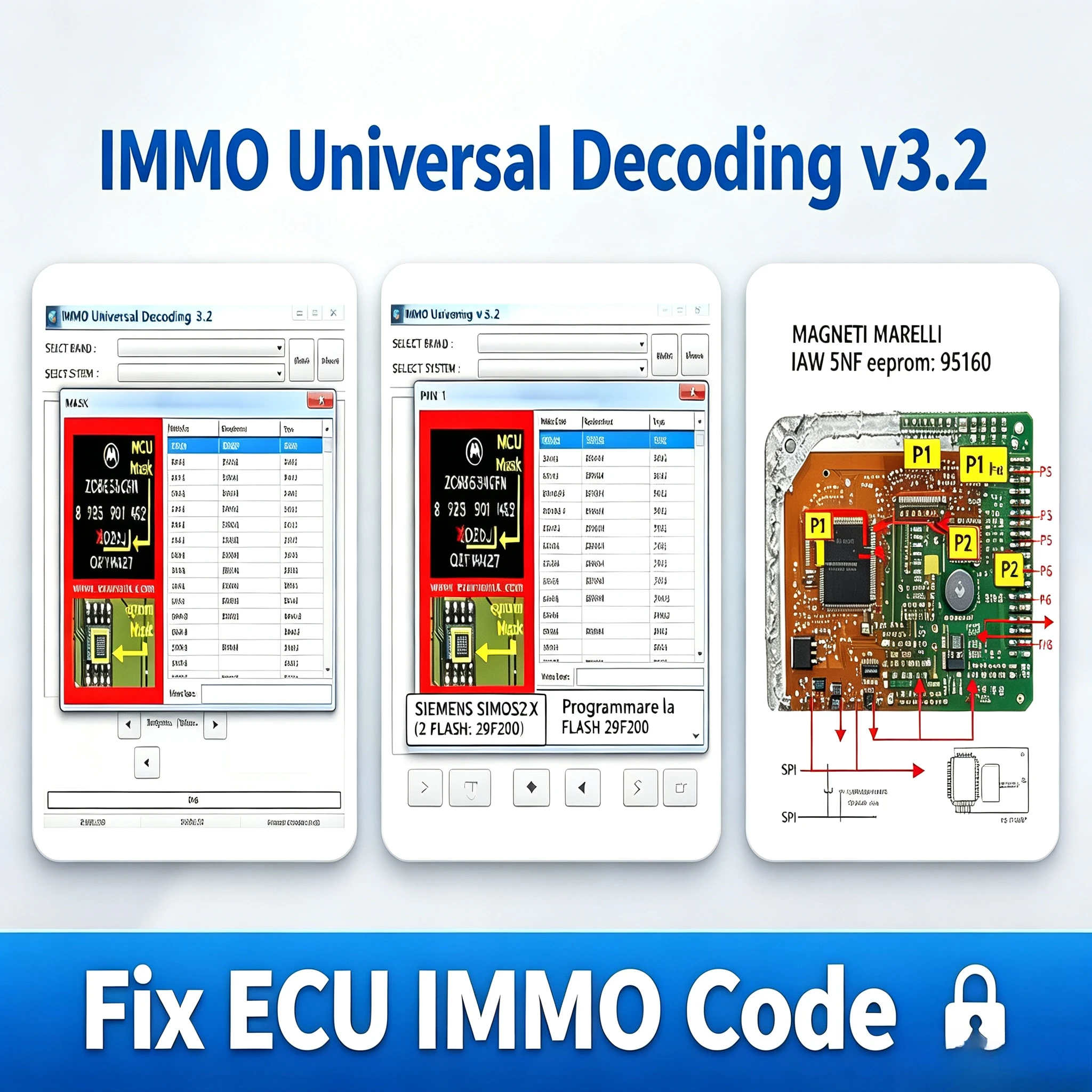 2026 hot sale EcuVonix 3.2 IMMO Universal Decoding V3.2 Remove IMMO Off with Keygen Unlimited Crack