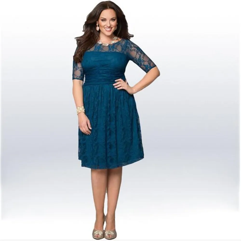 Sexy Lace Plus Size Dress Dresses for Women Spring Summer Elegant Evening Gown Matching Set Top Blouse