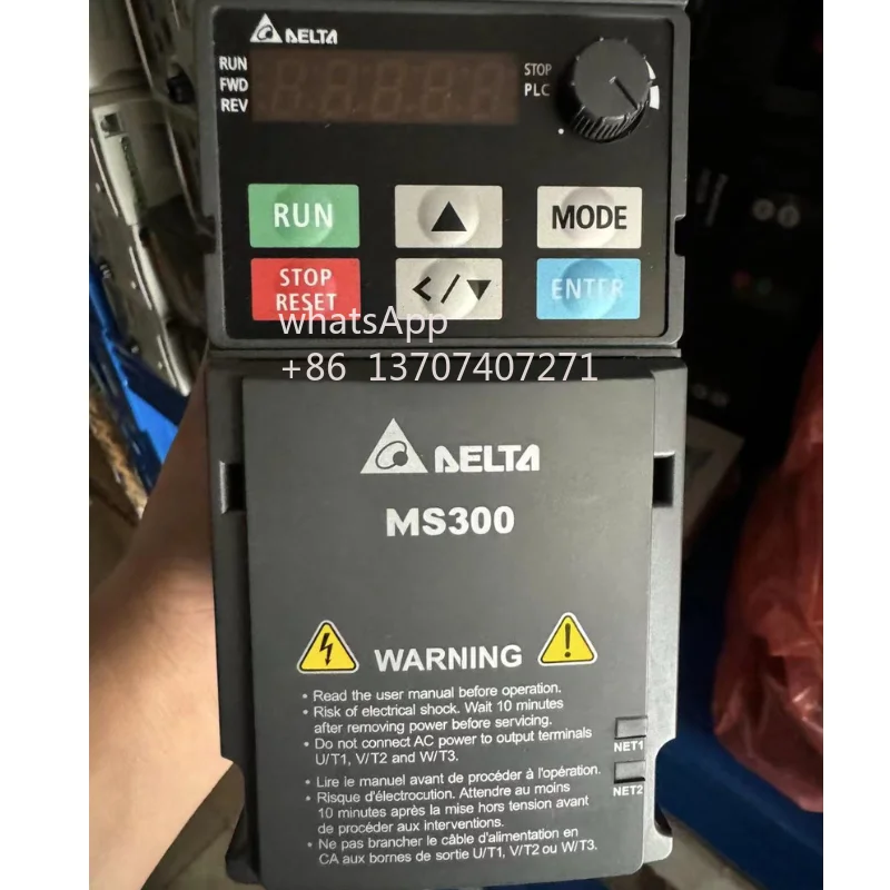 

VFD2A8MS21ANSAA бывшая в употреблении преобразователь частоты протестирован в порядке и быстро отправлен.