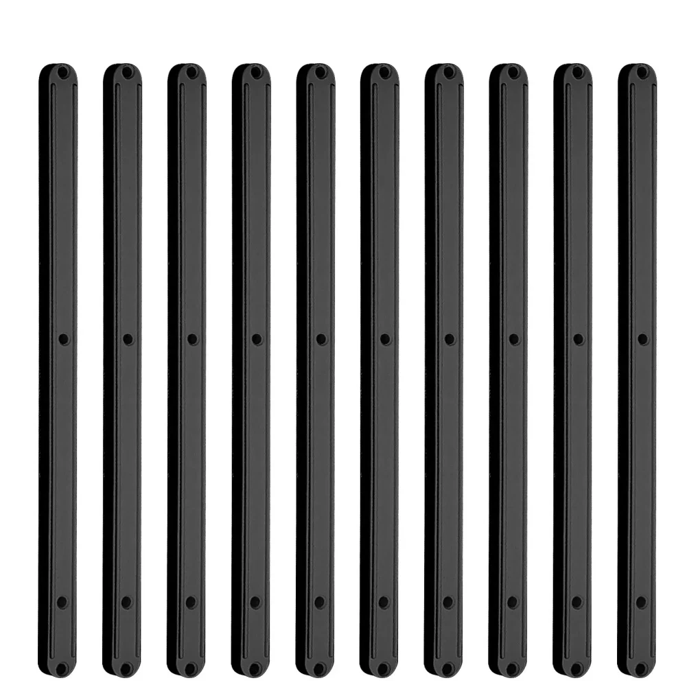 

10Pcs Replacement Draw Rail Plastic Drawer Slides 298mm Draw Runners Set Buffer Furniture Cabinet Hardware Fittings Slide