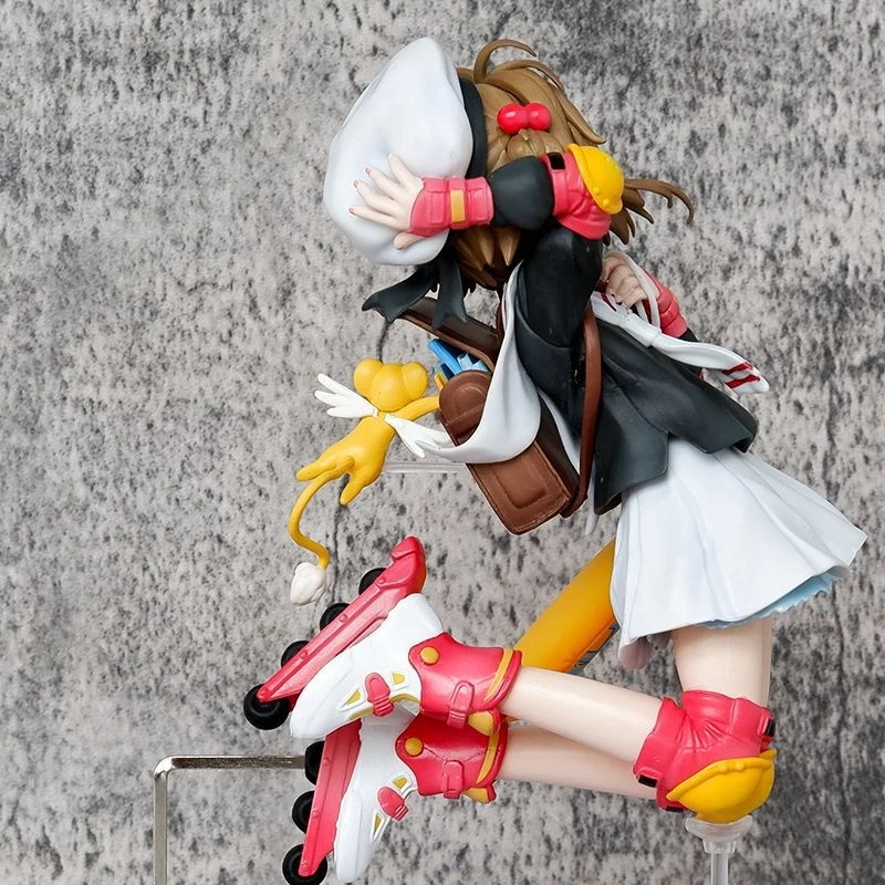 20cm novo anime cartão captor kinomoto sakura figuras pvc modelo brinquedos boneca ornamento coletar presentes