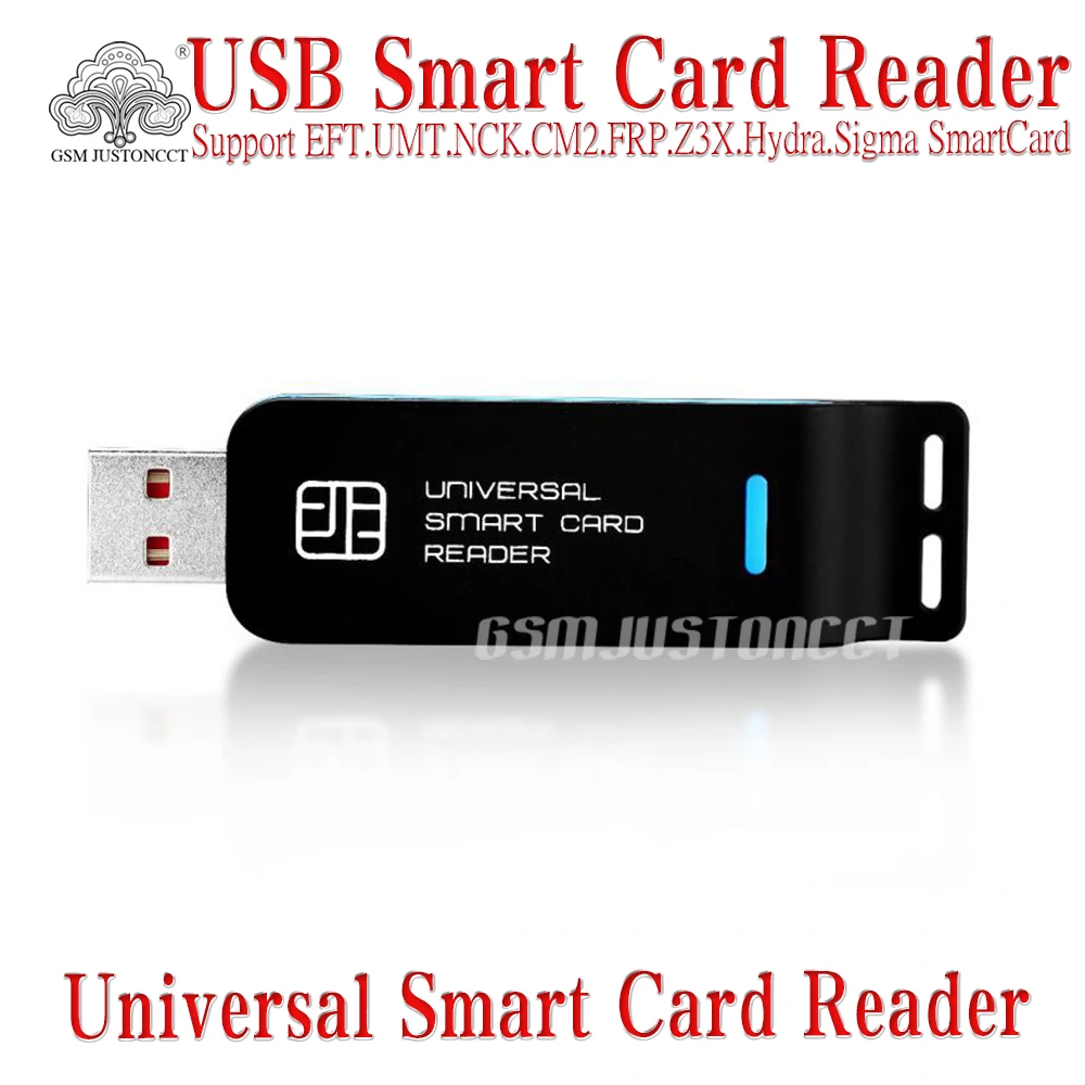 2023 Original New Universal Smart Card Reader For UFI Frp / EMMC SFT CM2 / EFT / NCK / NCKPRO / UMT / Infinity - Without SimCard