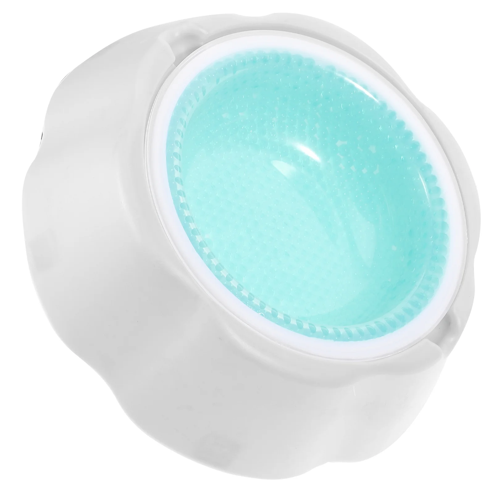 

1pc Pet Cooler Bowl Summer Cooling Cat Feeding Bowl For Dogs Cats Ice Storage Durable Lightweight Small Pet Supply Dog Feeder