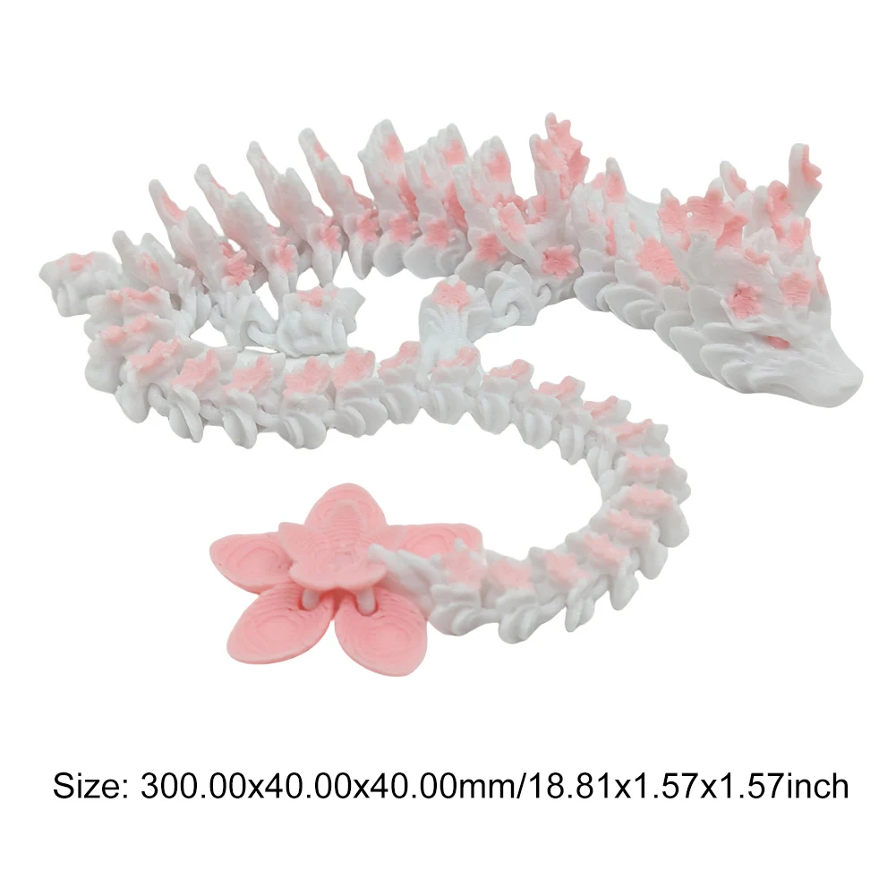 ثلاثية الأبعاد مطبوعة التنين مفصلية التنين تململ لعبة المفاصل المرنة التنين تمثال التنفيذي مكتب اللعب ديكور المنزل مكتب