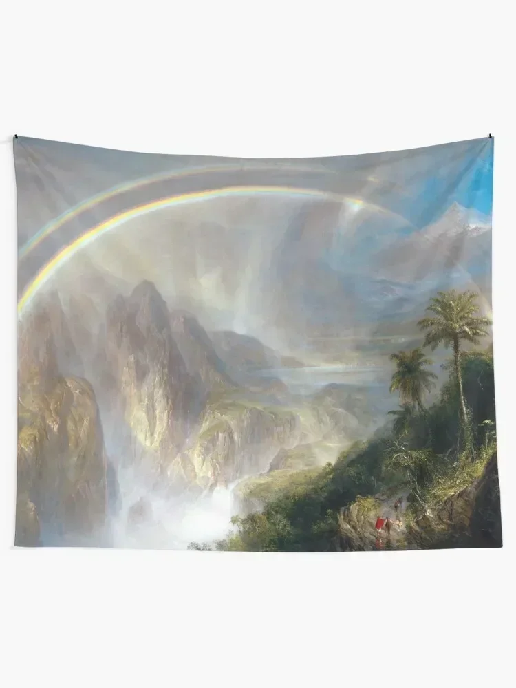 Frederic Edwin Church Rainy Season in the Tropics Tapestry Room Decore Aesthetic Wall Decor Hanging Room Aesthetic Tapestry