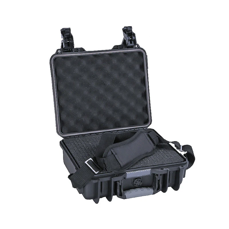 SQ 5123 Hard plastic Safety Protection Box Storage Waterproof Case with shoulder strap