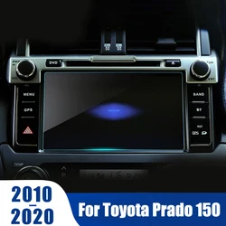 For Toyota Land Cruiser Prado 150 2010-2018 2019 2020 Car GPS Navigation Tempered Glass Screen Protector Steel Protective Film