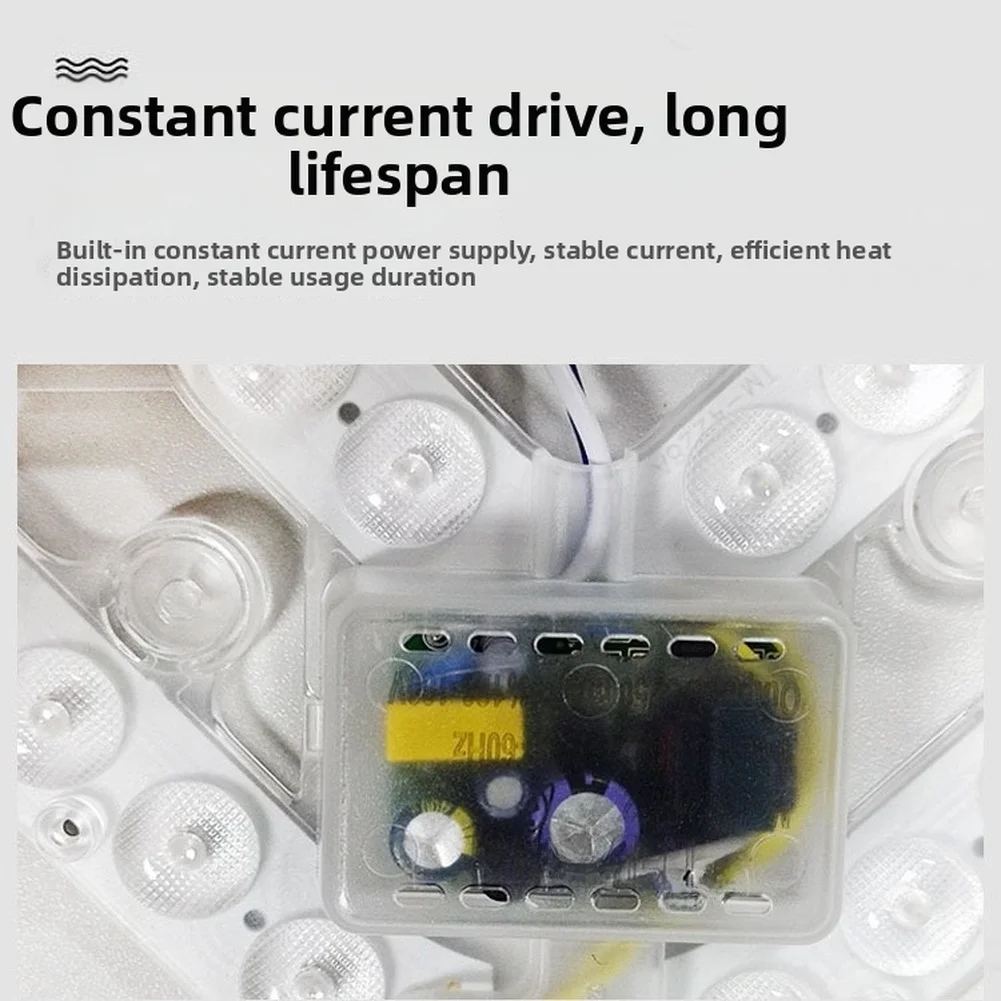 

Светодиодная потолочная панель 24W с магнитным креплением, 2500 лм, трехцветная (белый, нейтральный, теплый) для модернизации внутреннего освещения