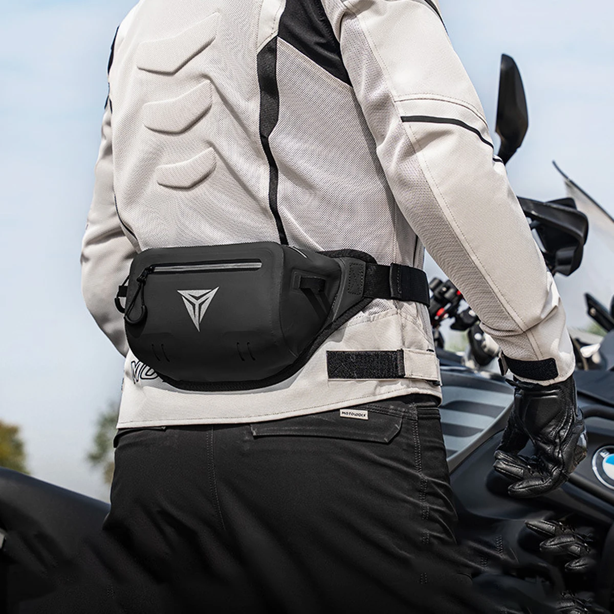 

Motorcycle Cycling Waist Bag Cross Body Bag Motorcycle Equipment Bag Waterproof Motorcycle Supplies Wear-Resistant Anti-Slip