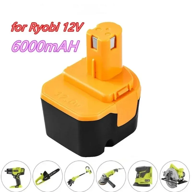 

Замена аккумулятора Ryobi 12 В 6000 Ач NiCd Подходит 1400652 1400670 1400652 Б 1400143 РИ-1204