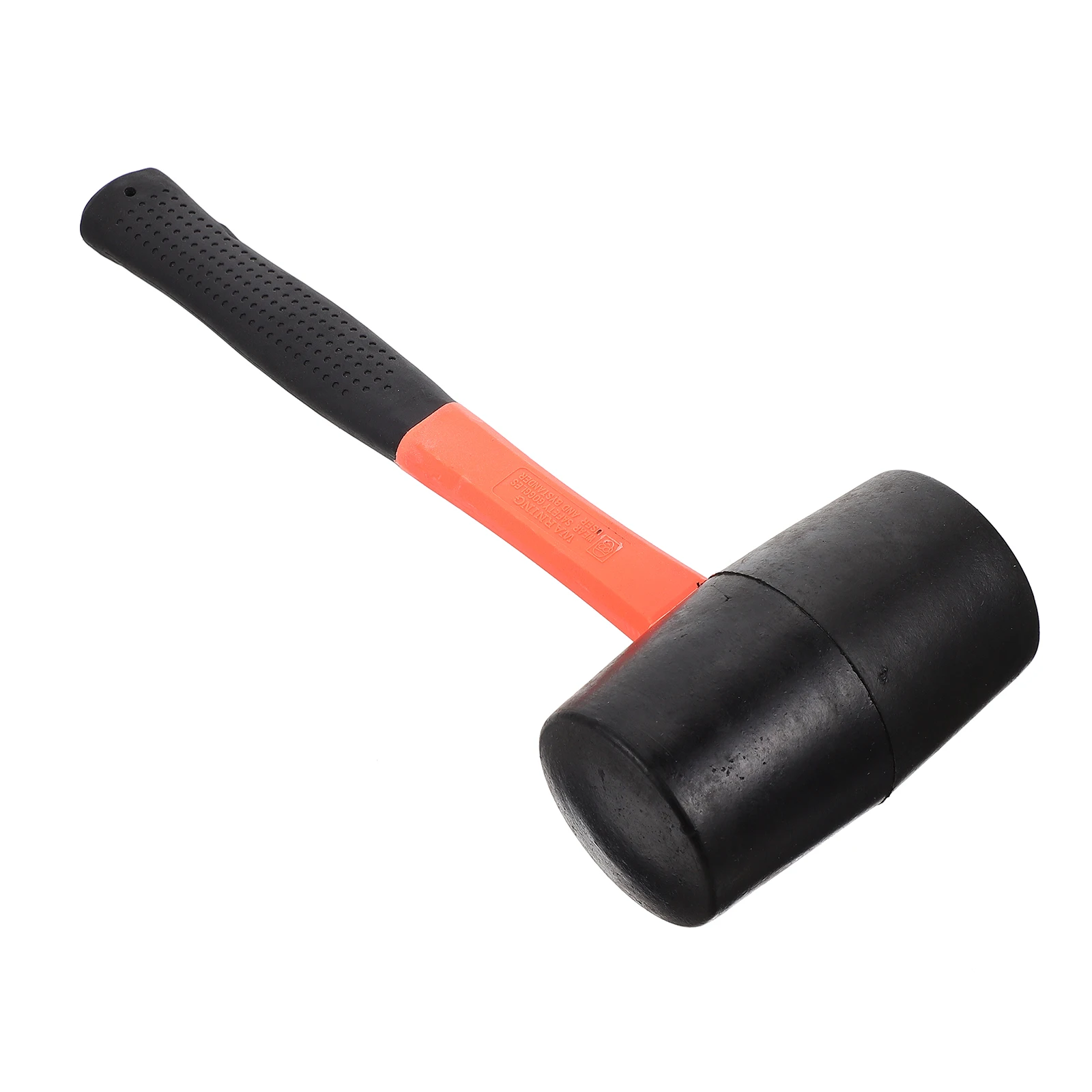 

Rubber Mallet Hammer for Crafts Jewelry Flooring Installation Black Fiber H Two Color Strong Shock Resistant