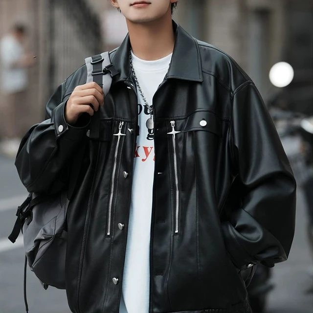 Korean leather jacket outlet