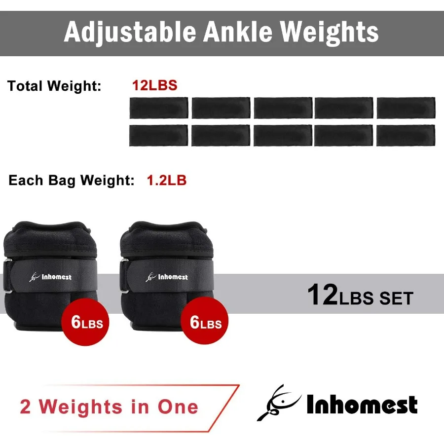 Adjustable Heavy Ankle Weights 4