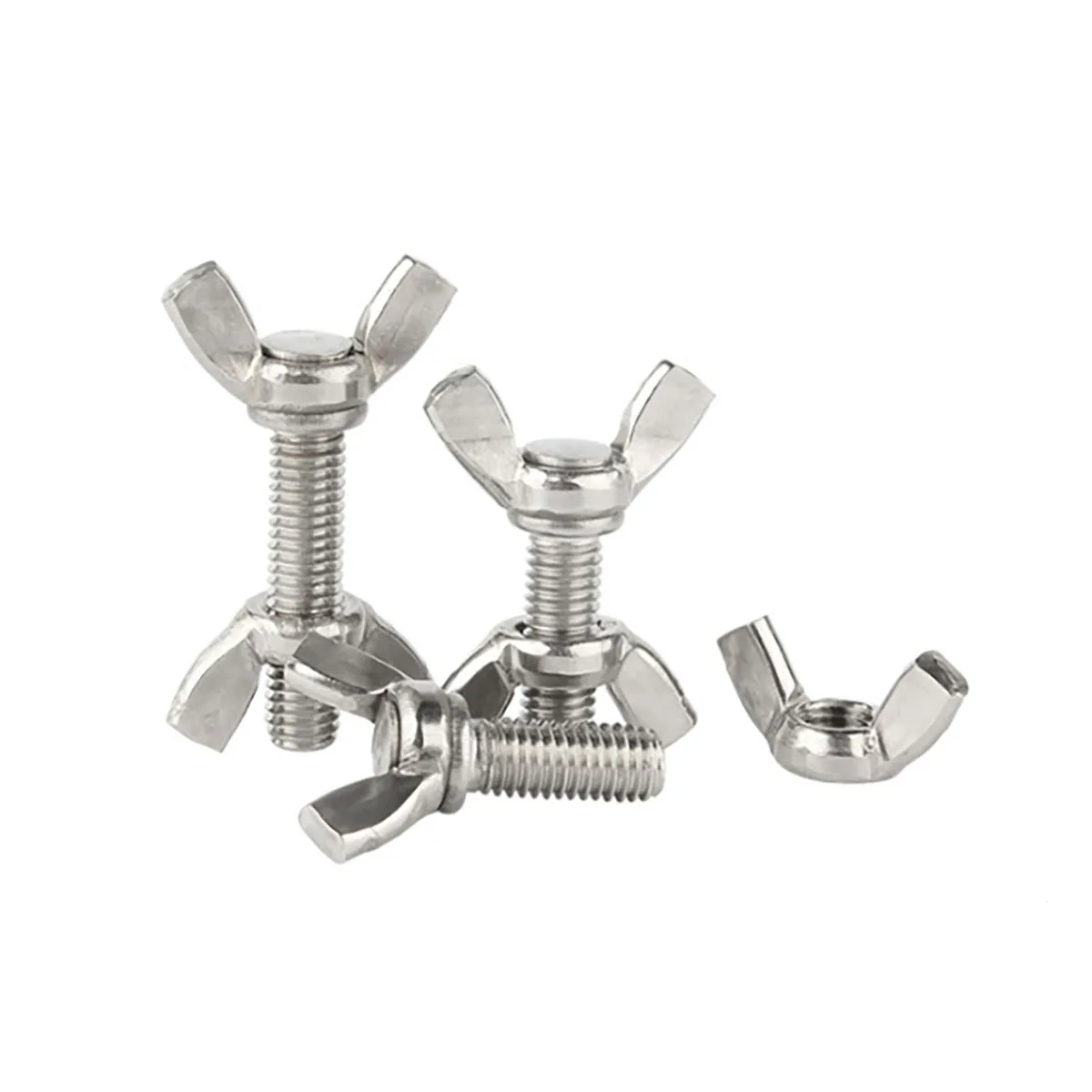 304  Stainless Steel Butterfly Nut Set/Butterfly Hand Bolt