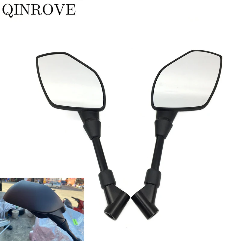 Motorcycle Accessories Rearview Mirror ABS Aluminum 8 10MM Mirror Universal For Honda Shadow 600 VTX1300 VT1100 VT750 NC750X