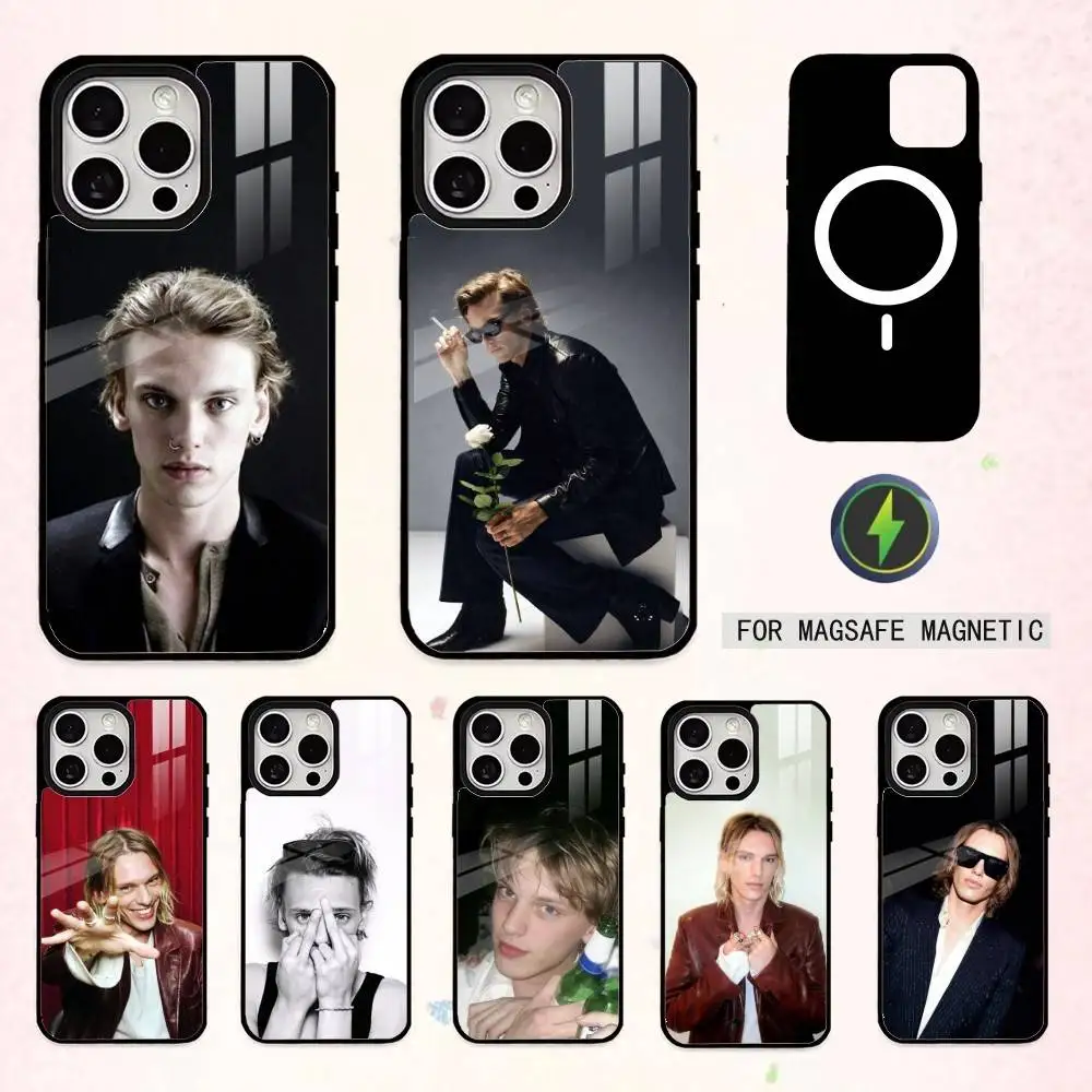 

Cool Actor J-Jamie C-Campbell Phone Case For iPhone17,16,15,14,13,12,11 Plus,Pro Max Magnetic For Magsafe Wireless Charging