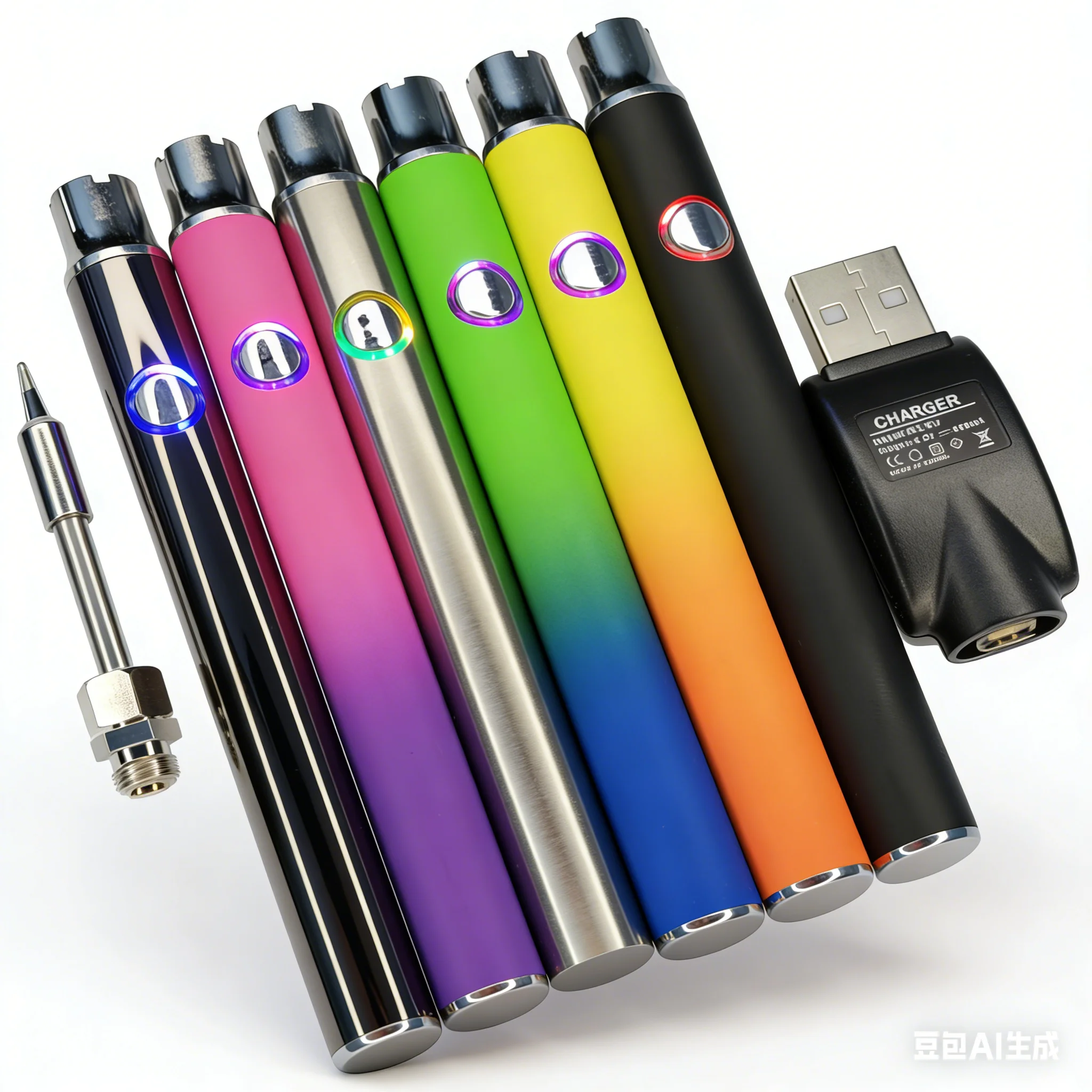 1PCS， 510 Thread Battery, 380mAh Preheating, DIY Soldering Iron, DIY Hot Knife, Repair Heating Too