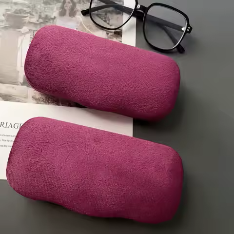 New Fashion Hard Glasses Box Men Women Velvet Myopia Case Reading Eyewear Protector Hot Sale