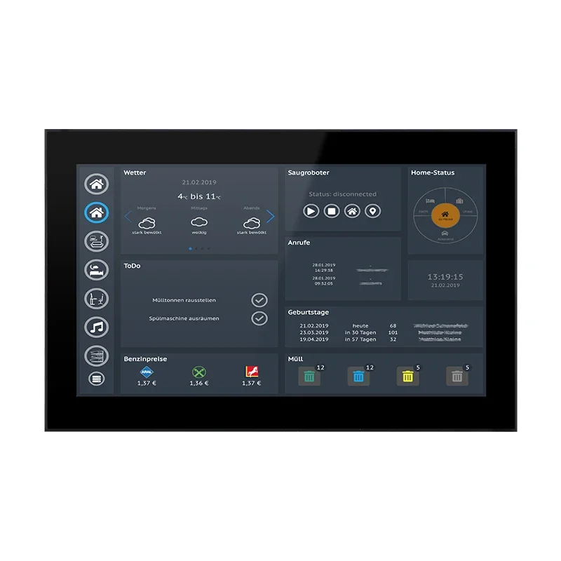 

2024 Sunworld 14 inch Android POE Tablet RK3568 Android 11 Touch screen LCD Pane for home automation IOT system