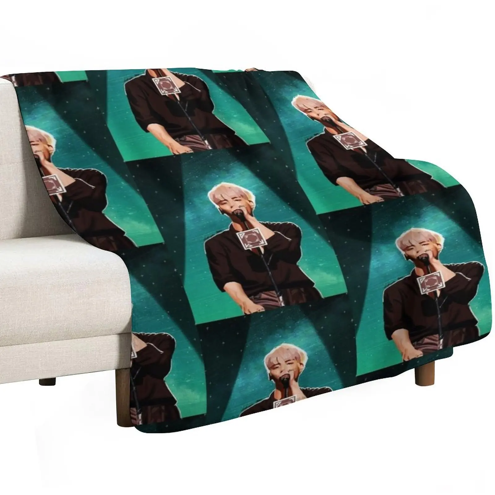 Shinee Jonghyun Throw Blanket christmas decoration Beautifuls anime for babies Giant Sofa Blankets For Bed Blankets