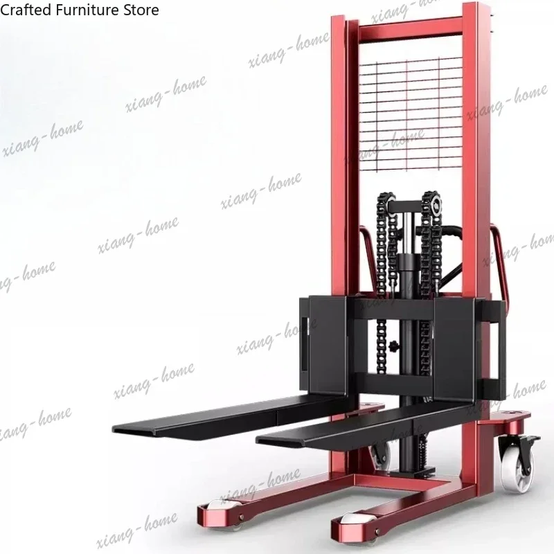 Best Sellers Anti-side-over Forklift Truck Intelligent Manual Stacking Forklift Truck Commercial Furniture Carretilla Elevadora