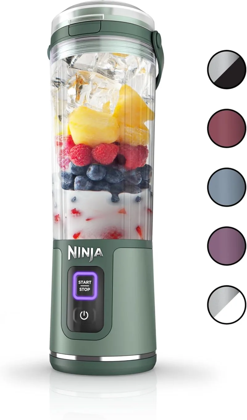 

Portable Blender, Cordless, 18oz. Vessel, Personal Blender-for Shakes & Smoothies, BPA Free