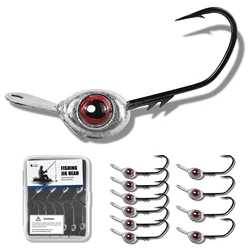 Anzuelo Jig Head Free Fisher con ojo de pez y placa de retención