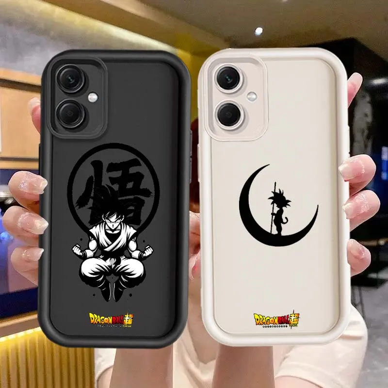 

D-Dragon Ball Anime Son Goku Art For Redmi Note 14 13 12 11 13R 12R 12T 11T Pro Plus Eye Ladder Phone Case Cover