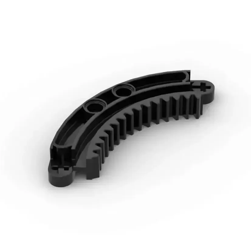 MOC 1PCS Replaceable 78442 6x6 Bricks Curved Gear Rack Building Block High-Tech Fascinating Toys Adults Kids Special Day Gift