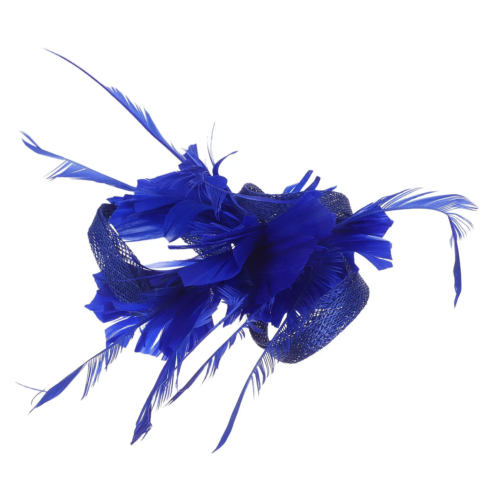 

1Pcs Plume Hair Clip Durable Flax Hair Side Clip Elegant Bridal Hairpin for Wedding Evening Party Plume Side Clips