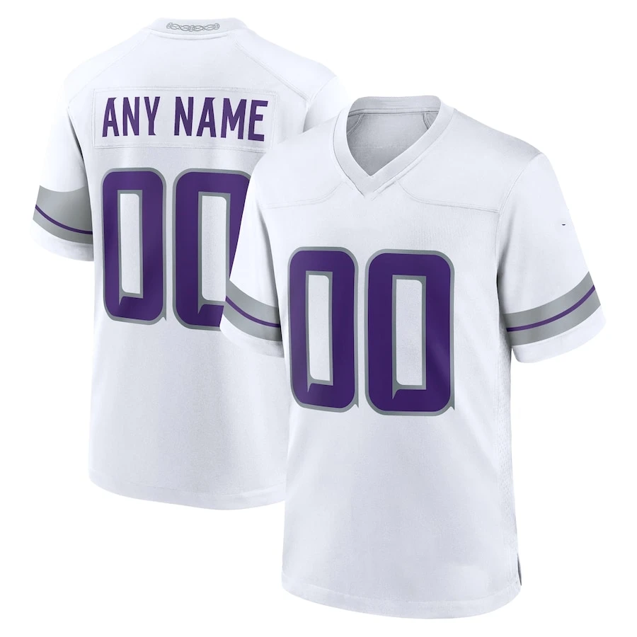 Custom Minnesota Stitched Jersey America Game Footbball Jersey Personalized Any Name Number All US SIze S-3XL