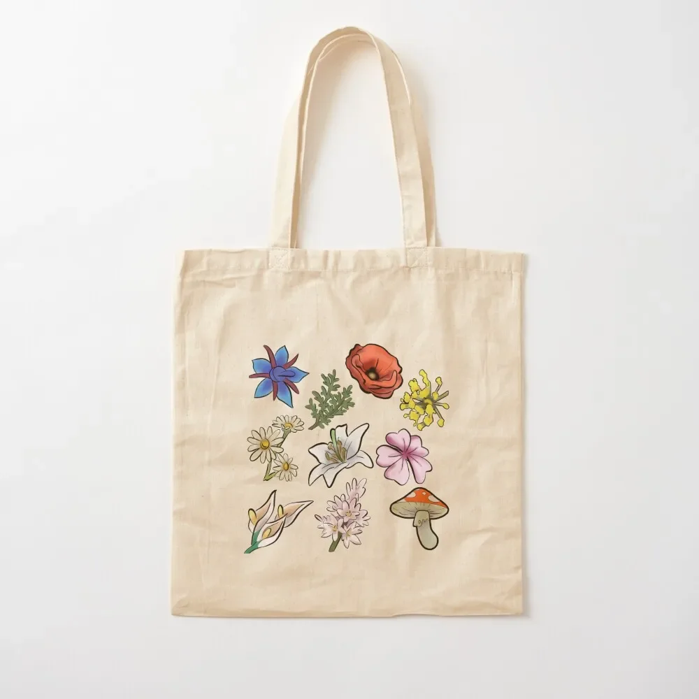SpiritFarer Spirit Flower Pack Tote Bag cute pouch bag Women's bags free delivery bags canvas tote bags