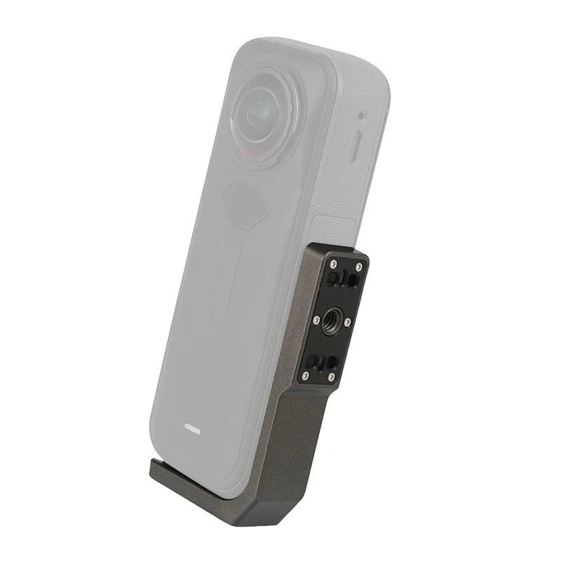BGNing für Insta360 X5 X4 X3 Metall-Schnellwechsel-L-Platte mit 1/4-Zoll-Loch, Stativhalterung mit 1/4-Zoll-Magnet-Schnellverschluss – Detail 4