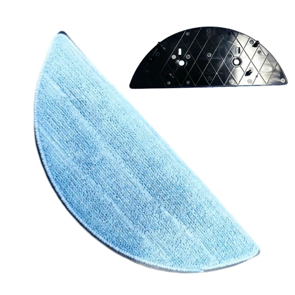 Replacement Mop Bracket And Microfiber Rag For ILIFE A12 Pro Robot Vacuum And Mop Quick Install Stable Fit Floor Cleaning