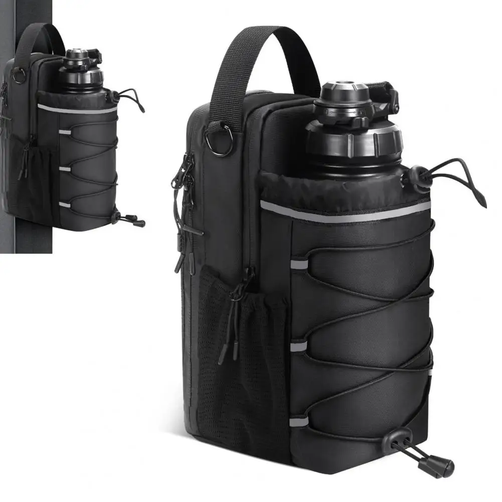 حقيبة زجاجات المياه حقيبة الصالة الرياضية المغناطيسية مع 2/3/6 مغناطيس حر اليدين اللياقة البدنية حامل زجاجة المياه حبال رياضية متعددة الوظائف