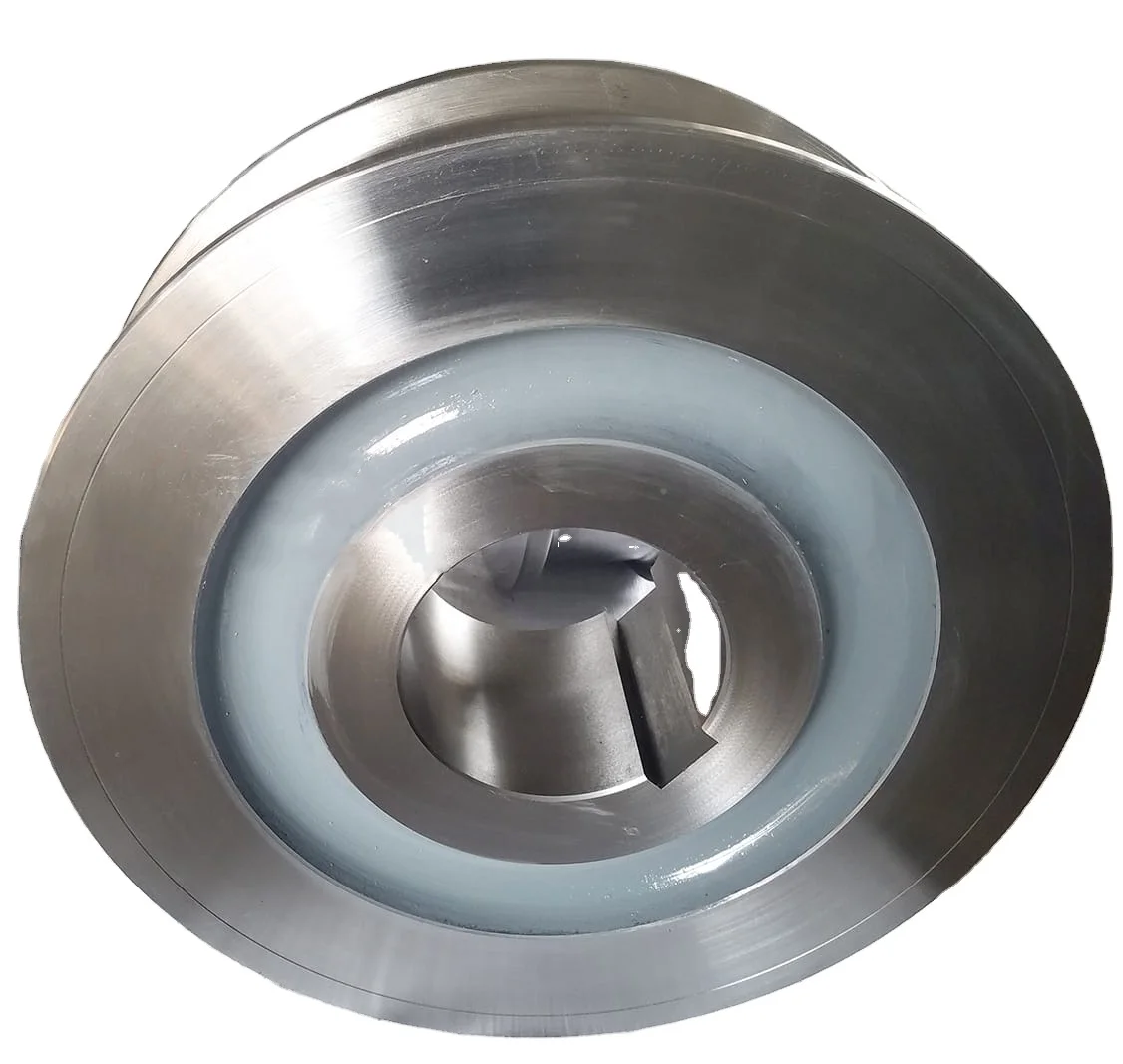 Wheel Supplier High Quality Wheel 340x100 Mining Monorail Crane Drive Wheel Solid Tire