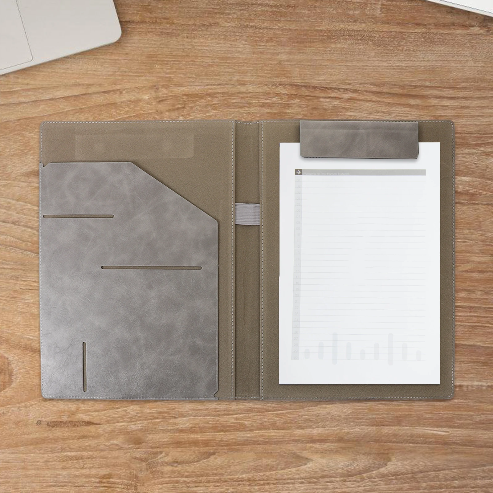 

Portfolio Document Organizer Folder Binder Scalable Folders Professional Office Binders PU Project File