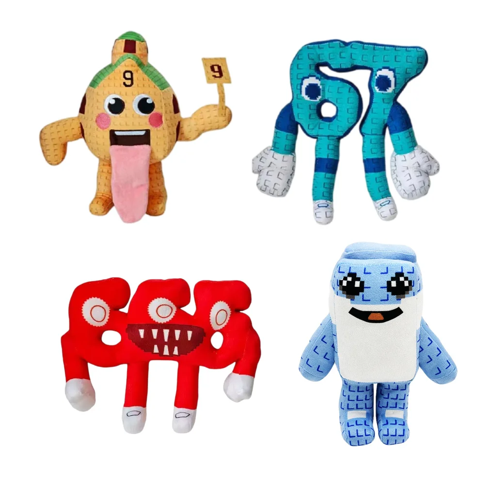 جديد سرقة الدماغ لطيف تمثال رقم 9 منزل ألعاب من نسيج مخملي لعبة الأجهزة الطرفية Plushies 25 سنتيمتر محشوة الدمى أنيمي اللعب هدايا عيد الميلاد #2