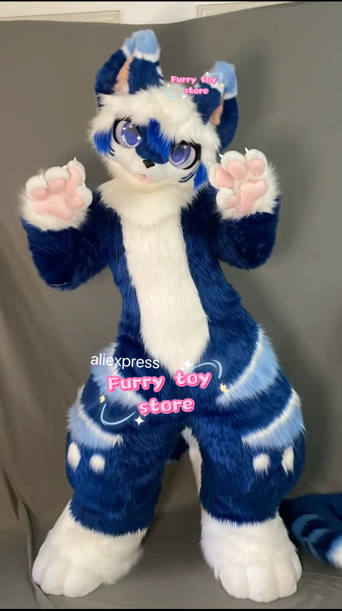 Animal Suit Fursuit Wearable Furry Cute Furry Cosplay Costume Furry Suit Full Set Of Genuine Handmade Comic Show Cute Cartoon