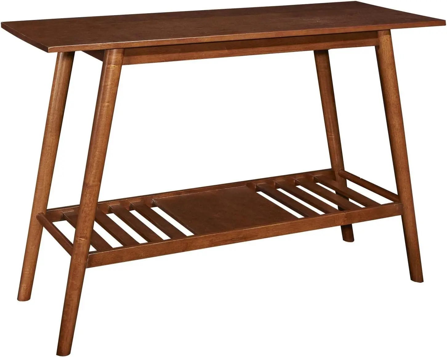 

Charlotte Console Table - Color:Walnut Walnut (Living Room Furniture Console Tables)