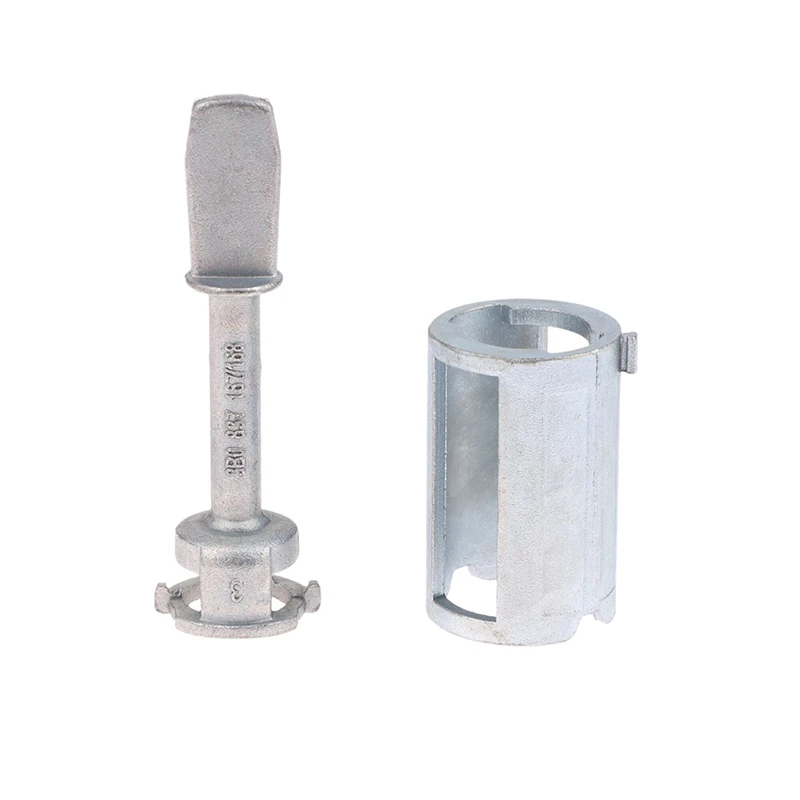 جديد 7 قطعة/المجموعة قفل الباب المعدني اسطوانة برميل طقم تصليح OE 3B0 837 167/168 لملحقات اسطوانة قفل السيارة #3