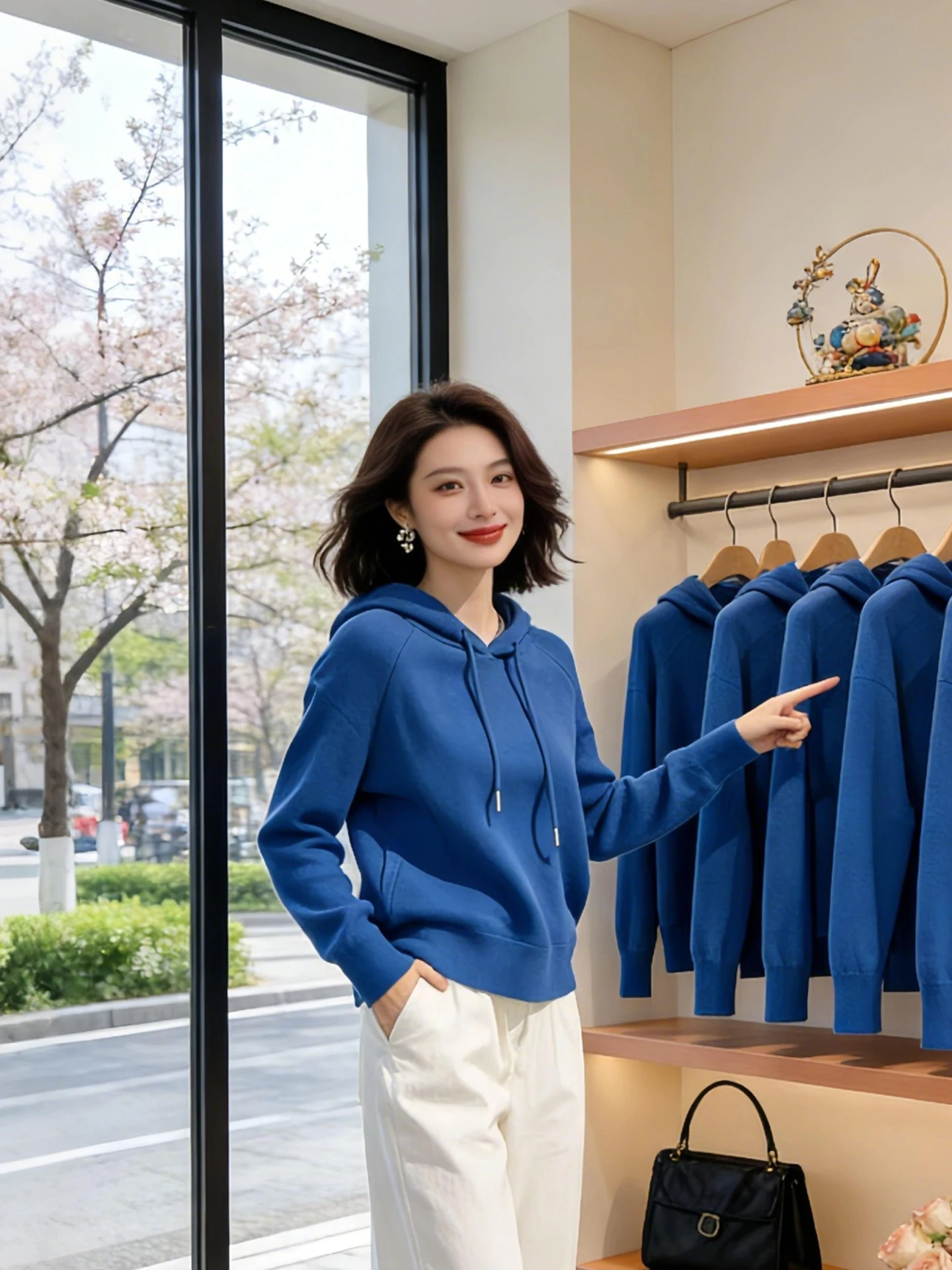 

Early Spring Korean Style Women's Long Sleeve Hoodie Simple Versatile Basic Design Comfortable Fit Standard Edition Spring 2026