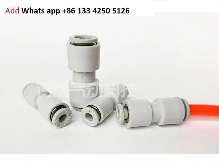 

10pcs SMC connector KQ2H04/06/08/10/12/16-06-08-10-12-16-00A straight through quick plug connector-