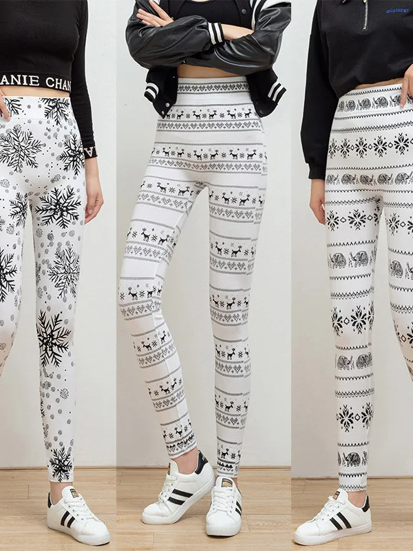 

Высокоэластичные женские укороченные брюки-леггинсы (9 дюймов) для активного отдыха, облегающие, с принтом, весенняя коллекция