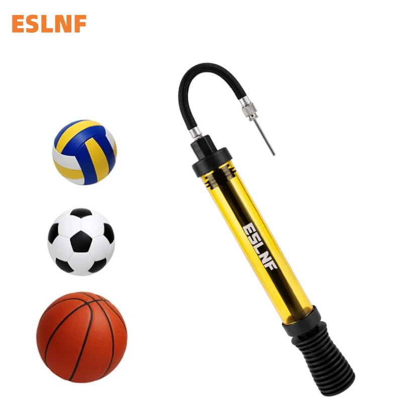 ESLNF Basketball Air Pump Portable Soccer Pump Inflator Multifunction Football Inflator For Basketball Football Volleyball