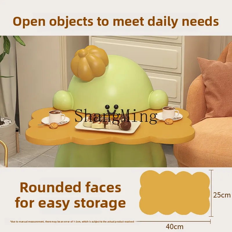 LXY Cream Wind Creative Bedroom Storage Cabinet Dopamine Premium Sense Cute Bedside Storage Cabinet