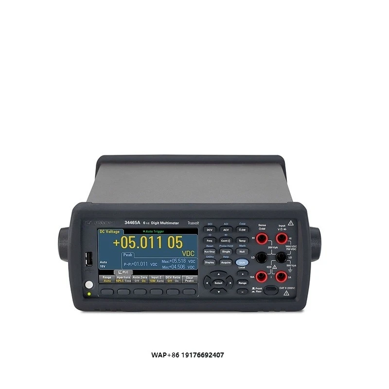 High-Precision 34465A Six-and-a-Half Digital Multimeter German Desktop Universal for Test Instrument with Keysight Meter