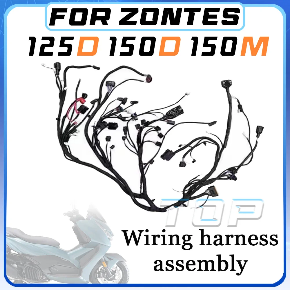 

For ZONTES 125D 150D 150M modified complete vehicle wiring, electrical system, tilt switch, ignition coil