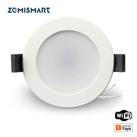 Zemismart 2.5 Inch 7W WiFi RGBCW Led Downlight Voice Control Alexa Google Home Assistant Home Automation Work with Tuya