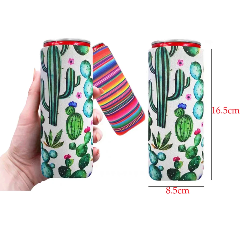 1 PCS Scuba Cola Cover, Beer Cover, 330ML Can With Bottom Cup Cover, Water Cup Insulation, Cold Insulation, anti Drop Cup Cover